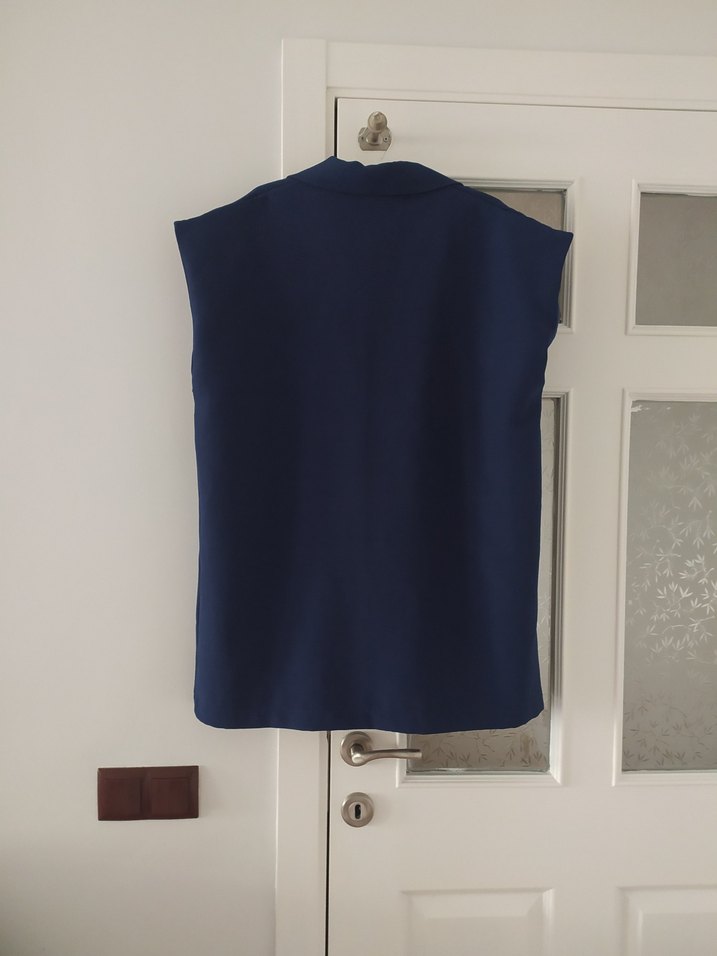 Düğmeli Midi Kadın Yelek - Görsel 2