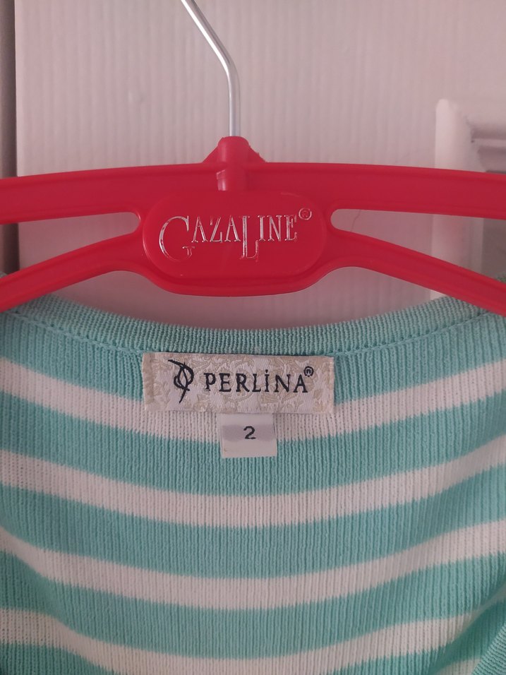 Perlina Boncuk İşlemeli Triko Kazak - Görsel 3