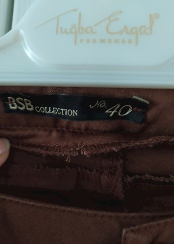 Kahverengi Kemerli Pantolon - Görsel 2