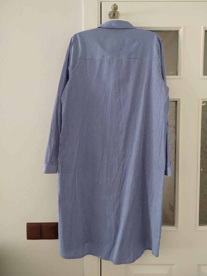 Nakışlı Gömlek Elbise - Görsel 3