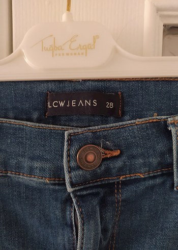 Navy Dar Kesim Denim Pantolon - Görsel 2