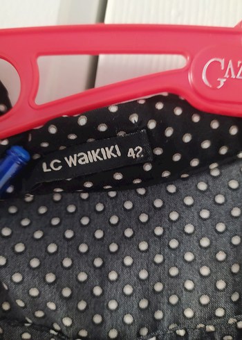 Puantiyeli Midi Elbise - Görsel 2