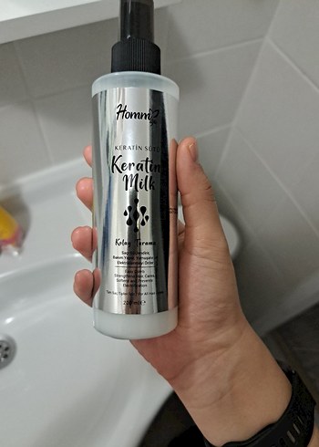 Keratin Süt Saç Bakım Spreyi - Görsel 5