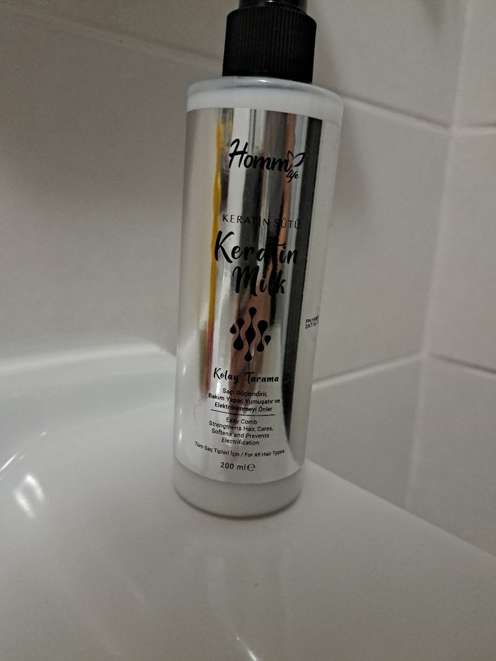 Keratin Süt Saç Bakım Spreyi - Görsel 2