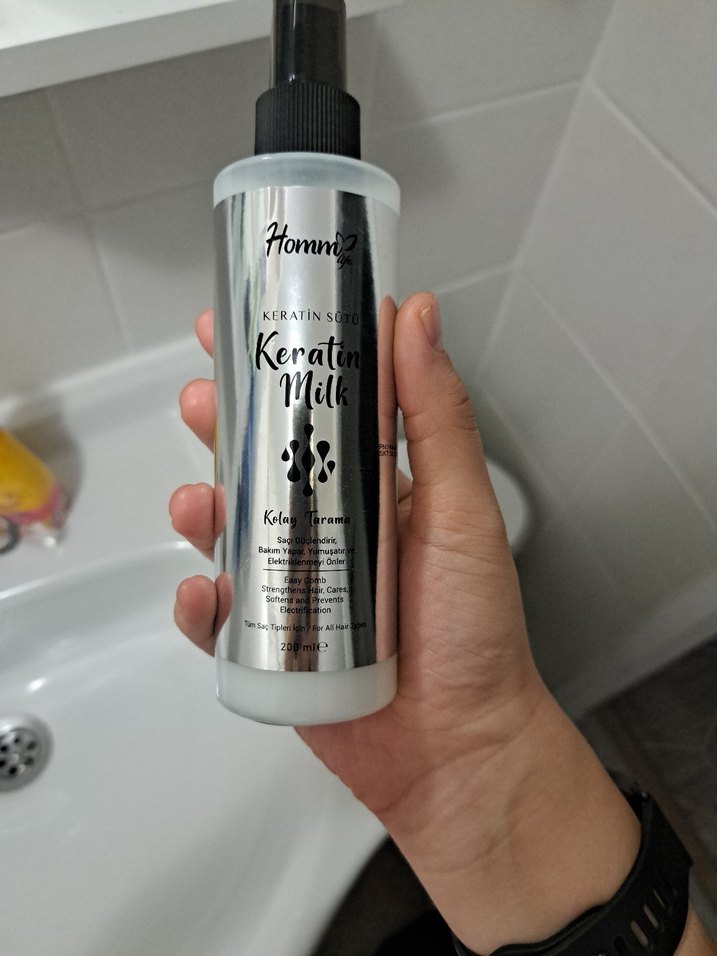 Keratin Süt Saç Bakım Spreyi - Görsel 5