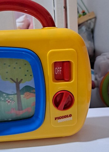 Sarı Renkli Eğitici Oyuncak Televizyon - Görsel 4