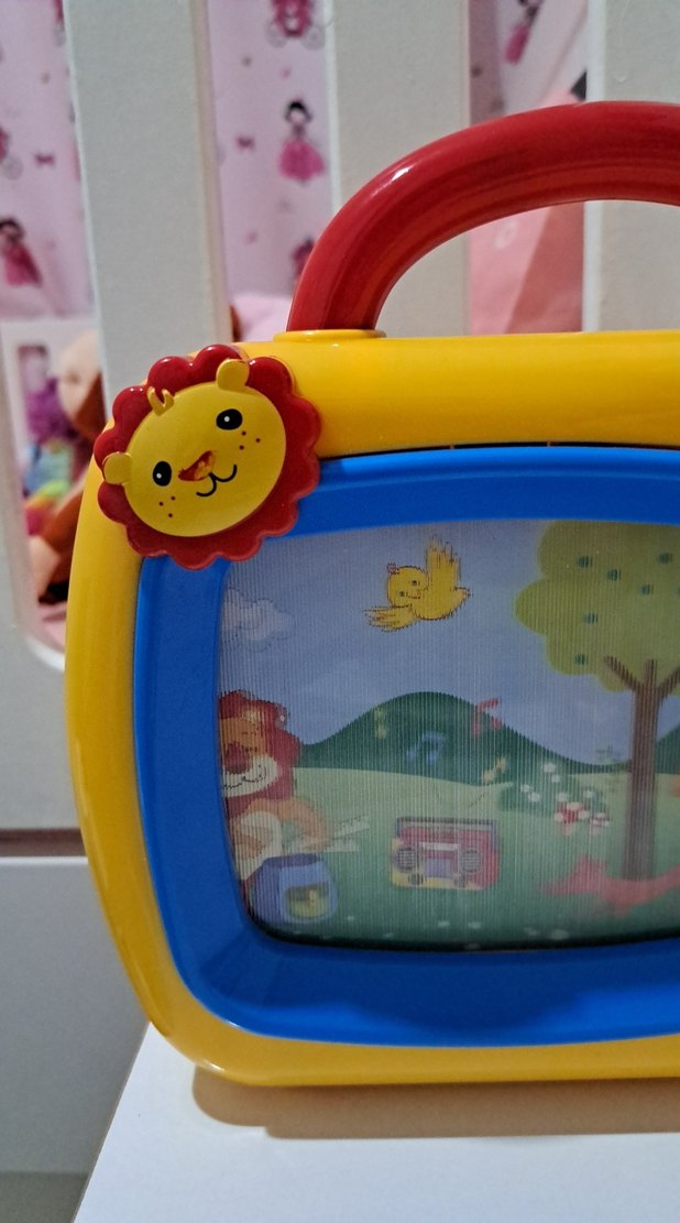 Sarı Renkli Eğitici Oyuncak Televizyon - Görsel 2