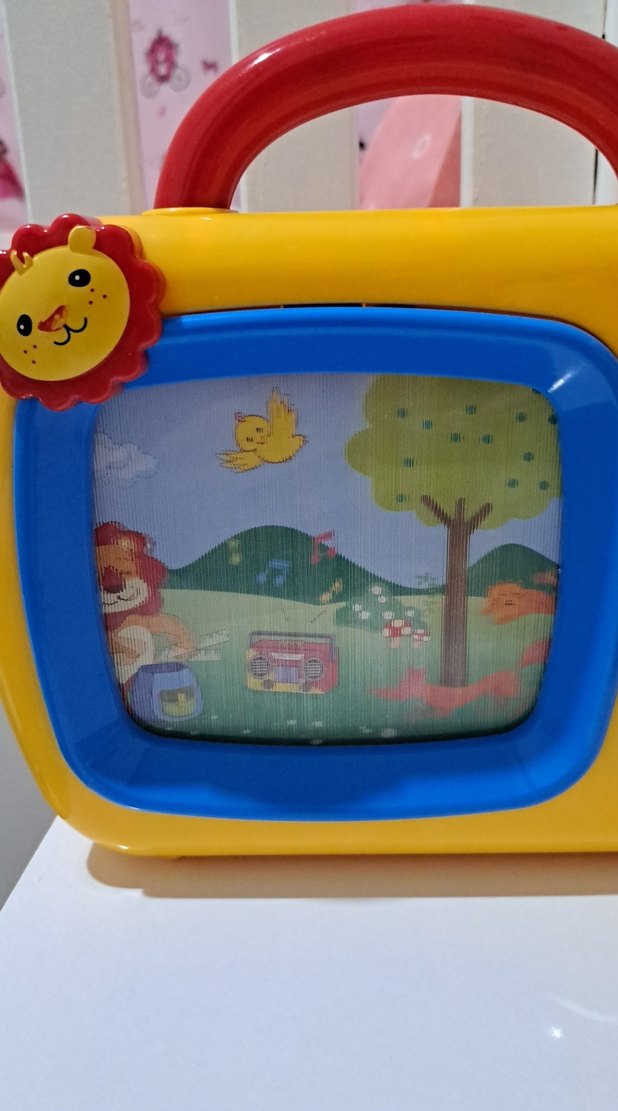 Sarı Renkli Eğitici Oyuncak Televizyon - Görsel 3