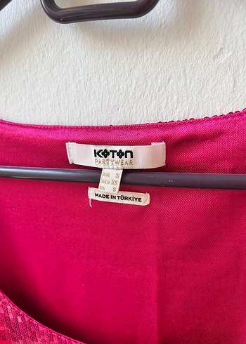 Pullu Pembe Midi Kadın Elbise - Görsel 7