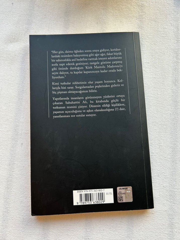 Kürk Mantolu Madonna - Sabahattin Ali - Görsel 2