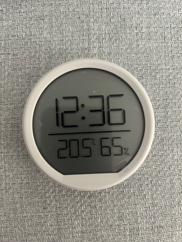 Gri Dijital Termometre ve Nem Ölçer - Görsel 2