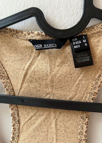 Mango Leopar Tişört - Görsel 6