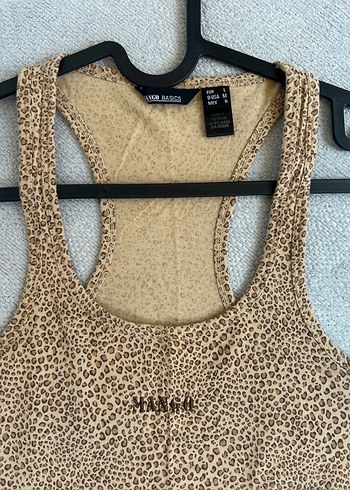 Mango Leopar Tişört - Görsel 5