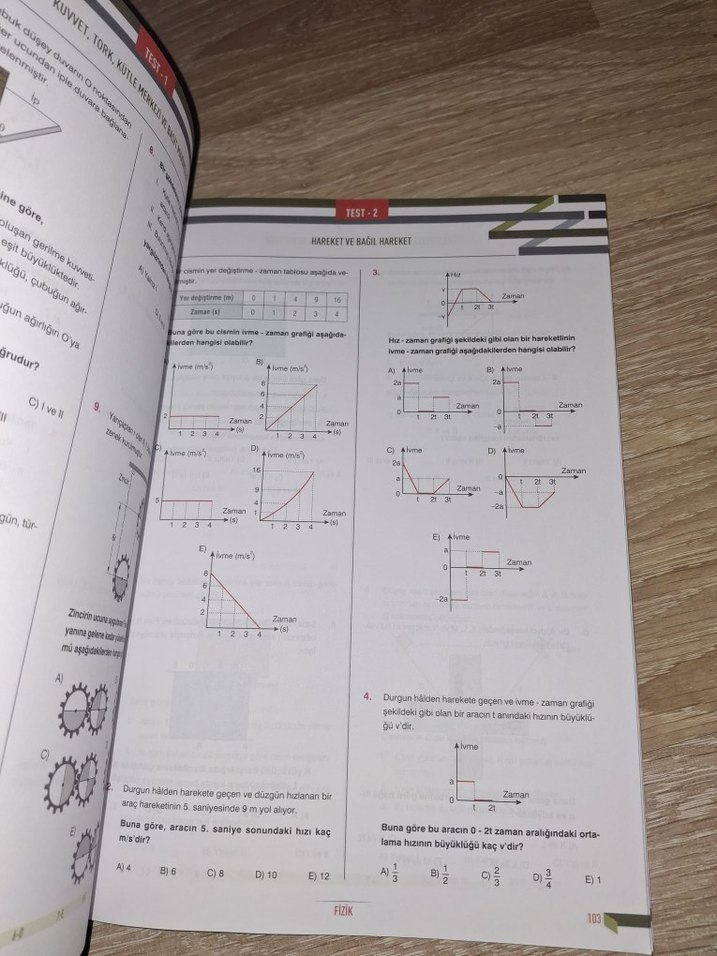 AYT Sayısal Soru Bankası - Çıkarım - Görsel 2