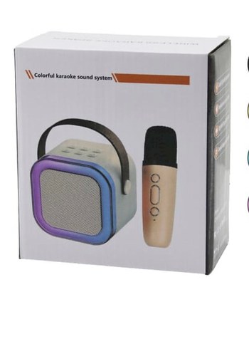 KARAOKE MİKROFONLU WİRELESS HOPARLÖR