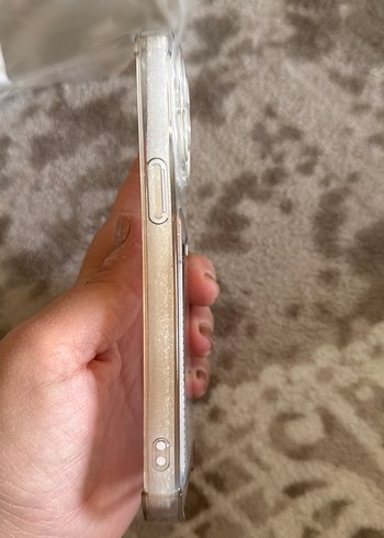 Bohem Tarz Şeffaf Bej Telefon Kılıfı - Görsel 3