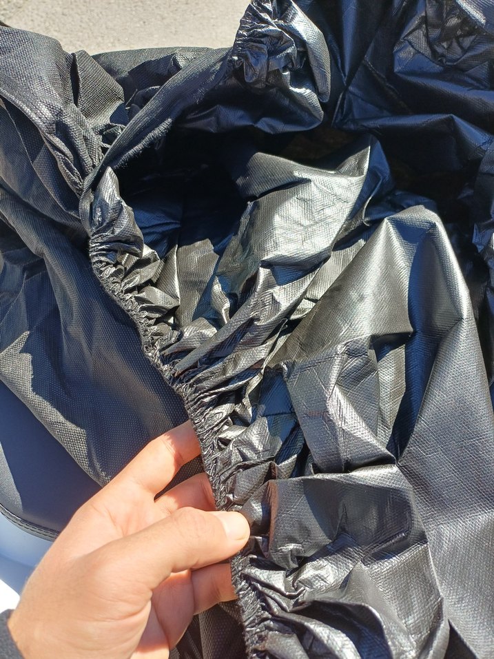 Su Geçirmez Siyah Motosiklet Brandası - Görsel 5