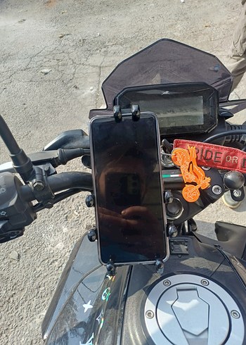 Bütün Motosiklelere Uyumlu Telefon Tutacağı - Görsel 4