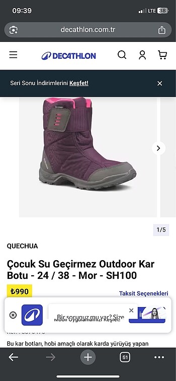 Decathlon kar botu