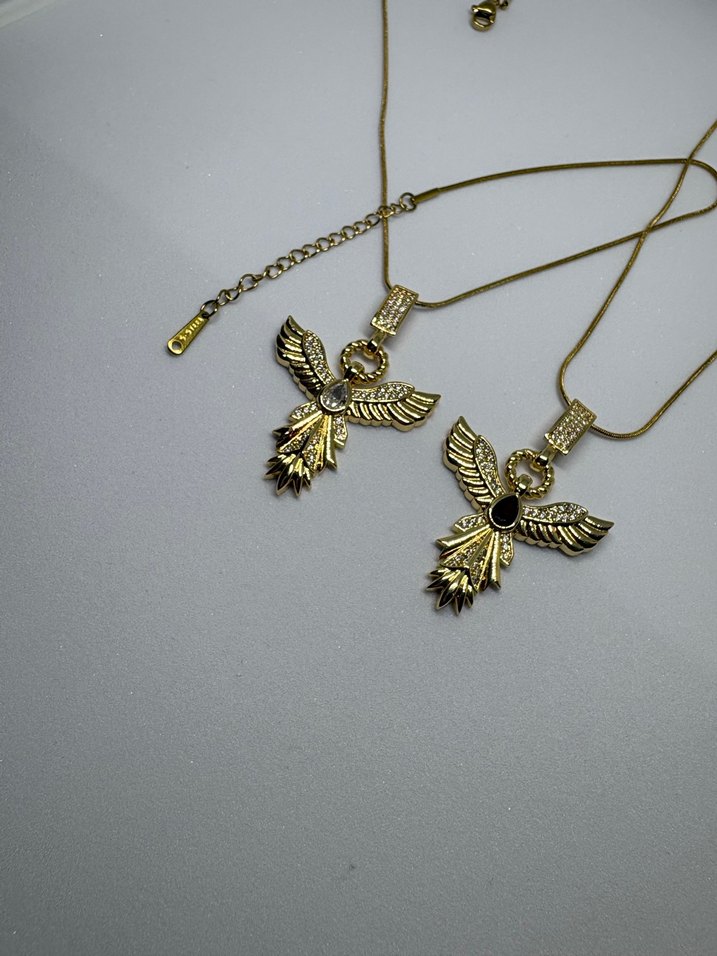 Anka charm zincir kolye - Görsel 3