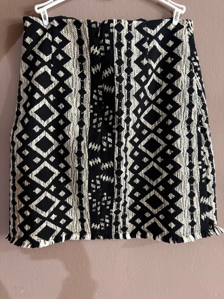 Stradivarius Siyah Mini Etek - Görsel 5