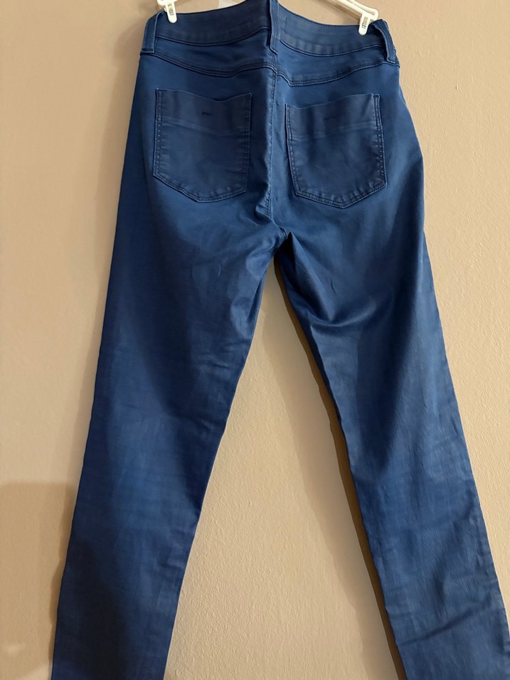 İpekyol Lacivert Düğmeli Mumlu Pantolon - Görsel 3