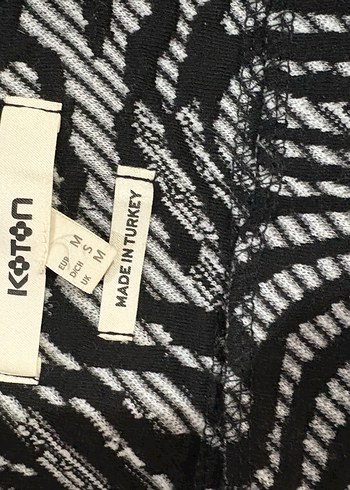 Koton Zebra Desenli Fırfırlı Mini Etek - Görsel 3