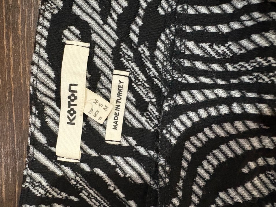 Koton Zebra Desenli Fırfırlı Mini Etek - Görsel 3