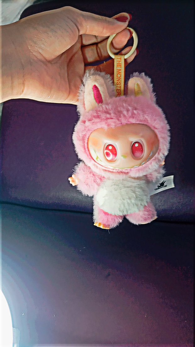 Pembe Peluş Sevimli Oyuncak - Görsel 3