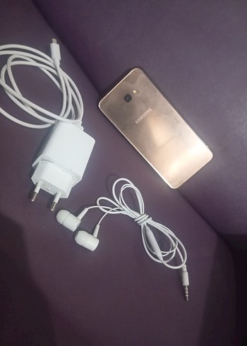 snmsung telefonu ile Beyaz Android Telefon Şarj ve Kulaklık Seti - Görsel 2