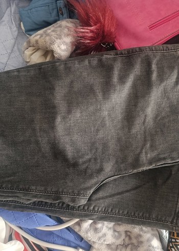LC Waikiki Gri LCW Jeans Düğmeli Kot