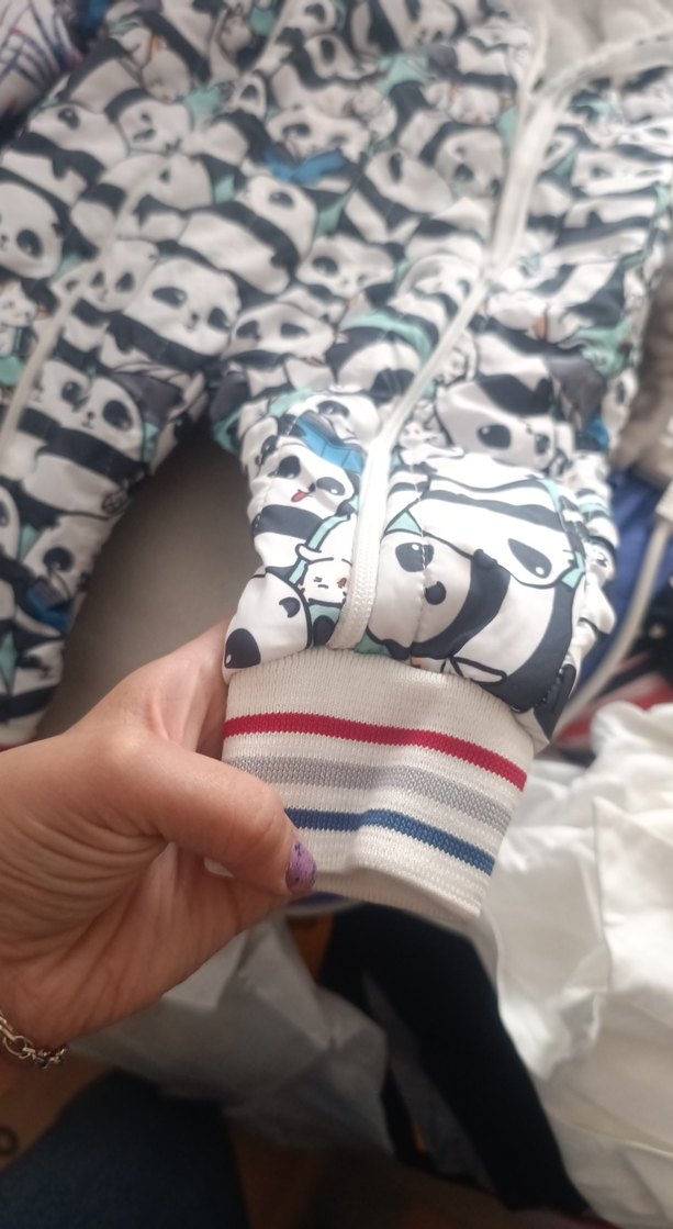 Renkli Desenli Bebek Erkek astronot Tulumu - Görsel 3