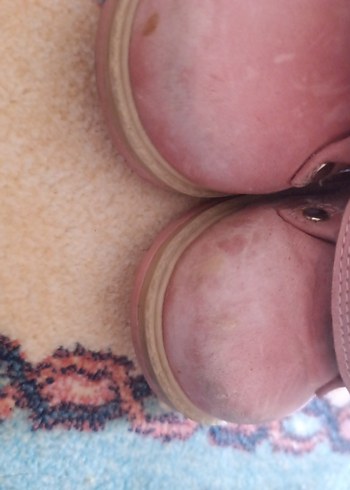 Kız Çocuk Pembe Peluş Tokalı Bot - Görsel 2