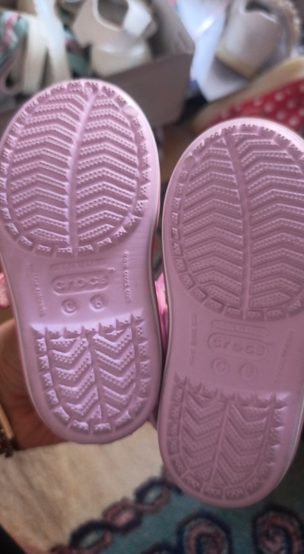 Pembe Tokalı Kız Çocuk Terliği - Görsel 2