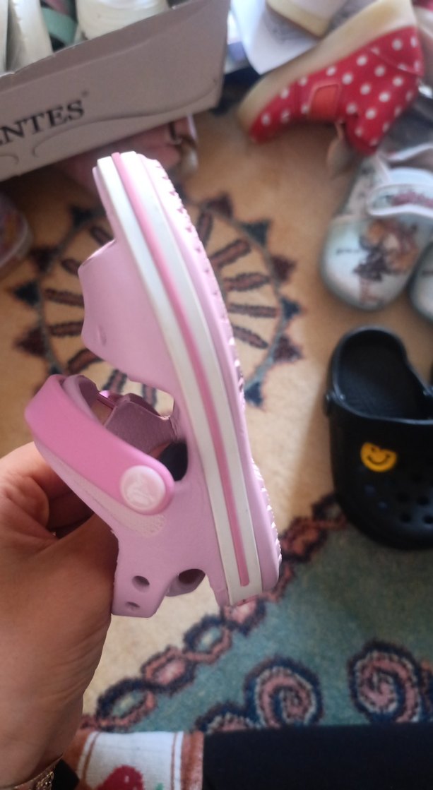 Pembe Tokalı Kız Çocuk Terliği - Görsel 4