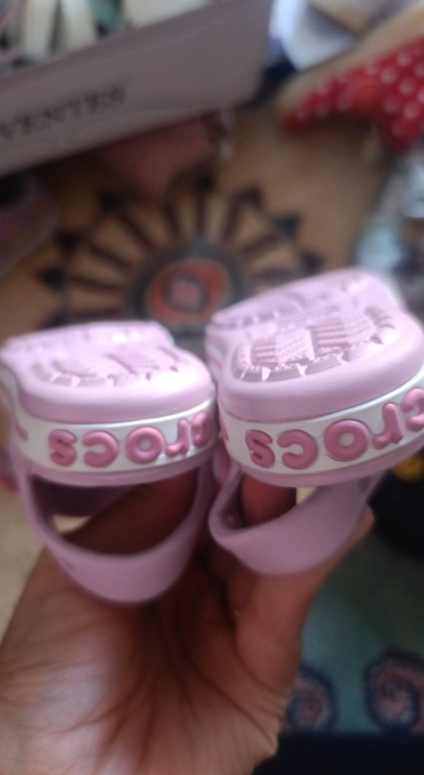 Pembe Tokalı Kız Çocuk Terliği - Görsel 3