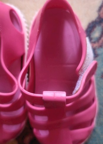 Pembe Tokalı Kız Çocuk Sandalet - Görsel 2