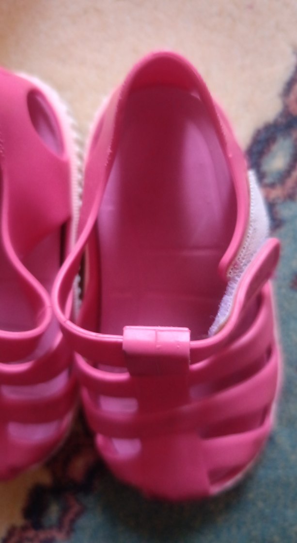 Pembe Tokalı Kız Çocuk Sandalet - Görsel 2