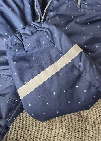 2 Yaş Beden mavi Renk H&M Kar ve Yağmur Tulumu Fermuarlı