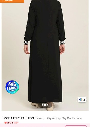 Kadın Siyah Uzun Fermuarlı Pardösü - Görsel 2