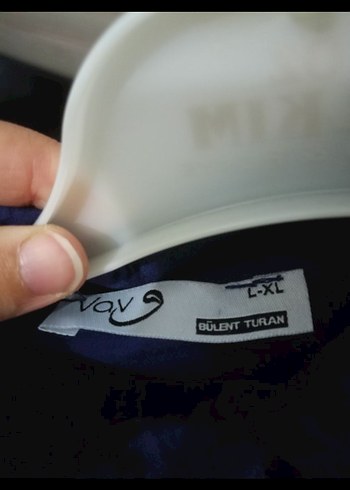 Crop Fırfırlı Lacivert  Kadın Gömlek - Görsel 7