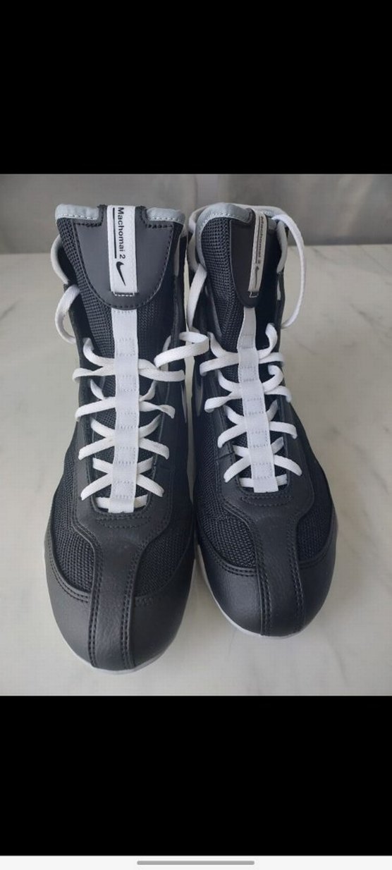 Nike Siyah Beyaz Boks Ayakkabısı - Görsel 2