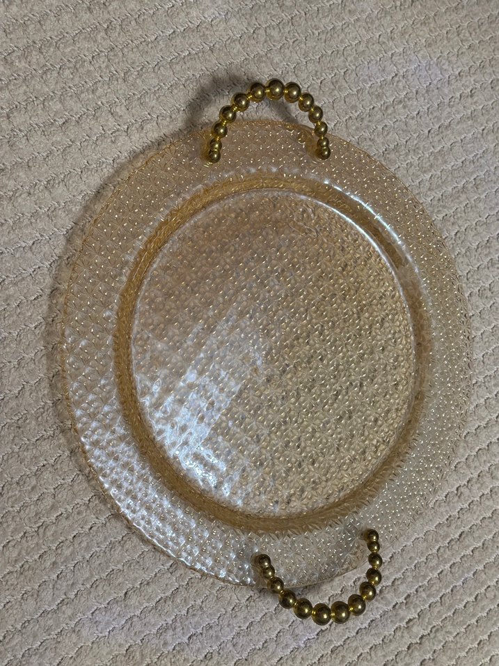 Altın Cam Tepsi - Görsel 5