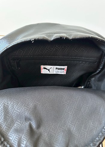 PUMA Kadın Siyah Deri Punk Sırt Çantası - Görsel 8