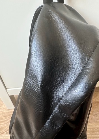 PUMA Kadın Siyah Deri Punk Sırt Çantası - Görsel 11