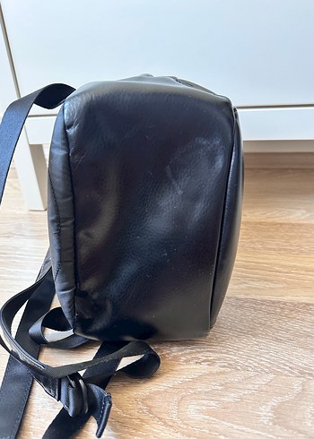 PUMA Kadın Siyah Deri Punk Sırt Çantası - Görsel 9