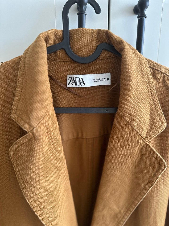 Keten Kadın çeket - Görsel 2