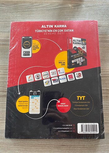 Altın Karma TYT 10'lu Deneme Seti 2021 Model