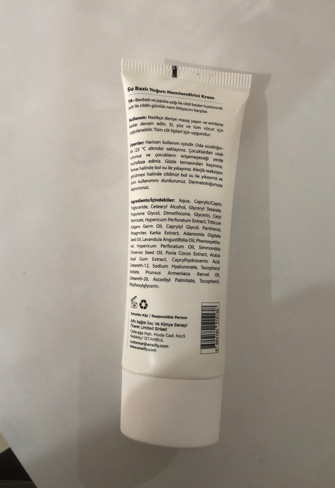 WiWify Yoğun Nemlendirici Kadın Kremi - Görsel 3
