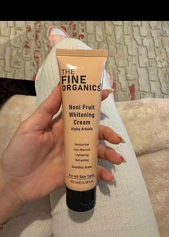 The Fine Organics Noni Meyveli Beyazlatıcı Krem 100 ml - Görsel 2